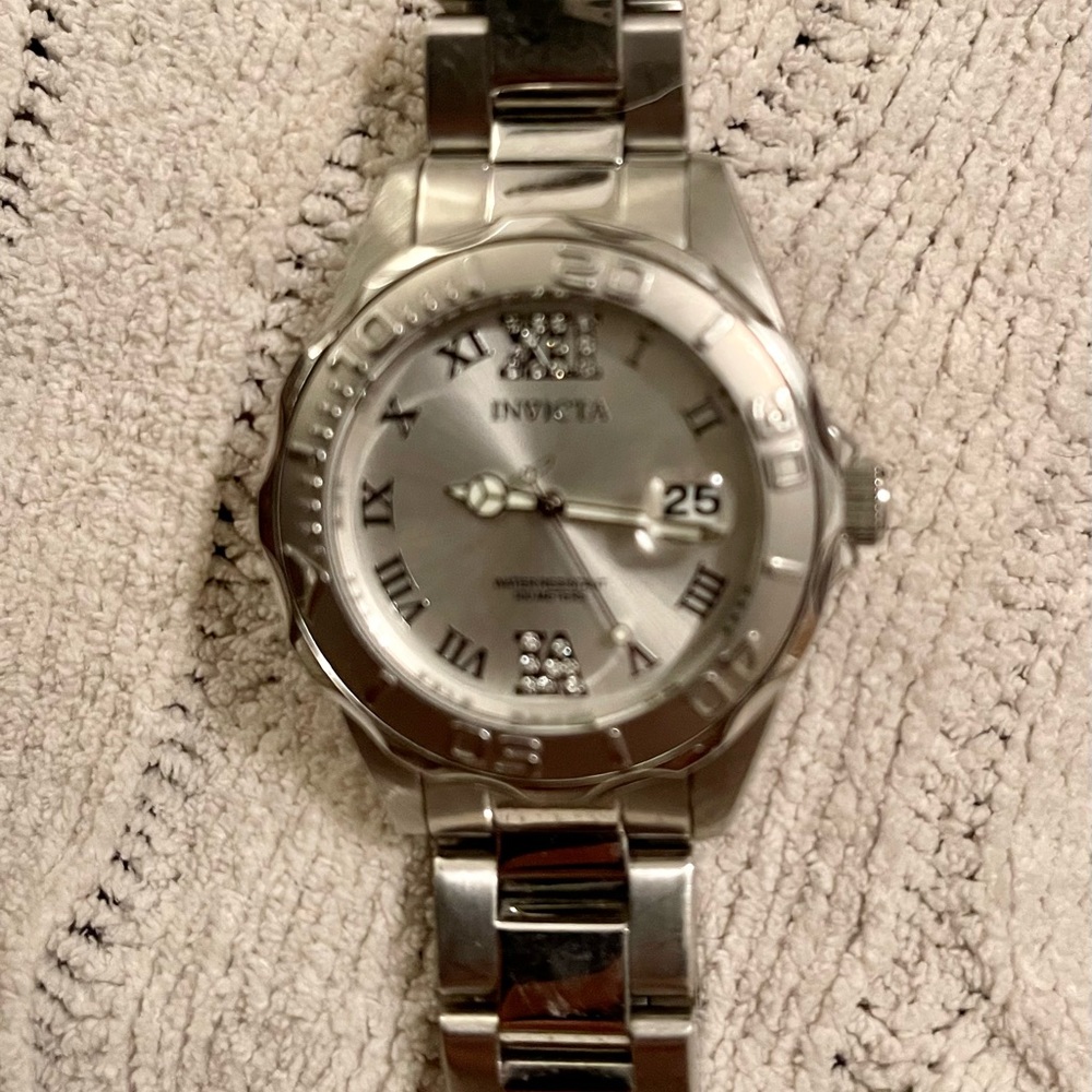 !!!SOLD!!!!  Invicta Silver watch